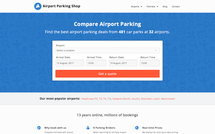 Airport Parking Shop